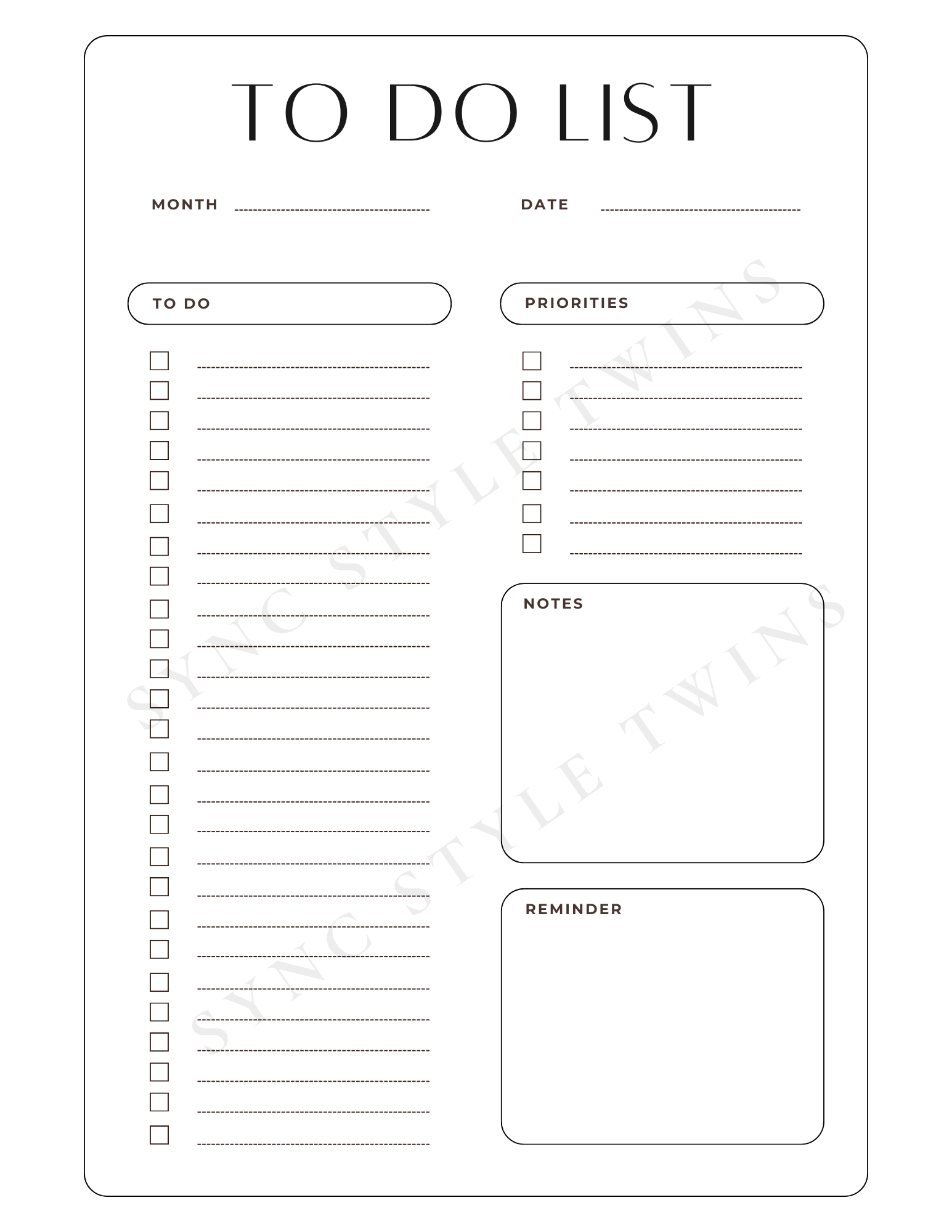 Daily planner for twin moms with organized layouts to manage routines and schedules