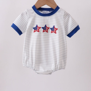 Navy Striped Bubble