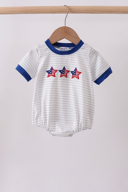 Navy Striped Bubble